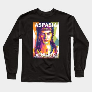 Aspasia of Mileto Long Sleeve T-Shirt